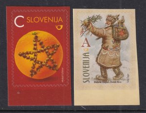 Slovenia 1206-1207 Christmas MNH VF