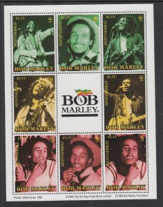 Montserrat 954 Bob Marley Souvenir Sheet MNH VF