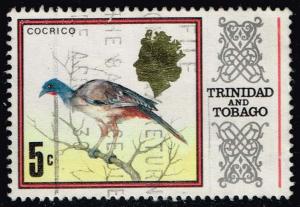 Trinidad & Tobago #146a Redtailed Chachalaca; Used