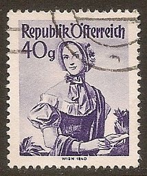 Austria 1948 Issue Scott # 528 Used. Free Shipping for All Additional Items.
