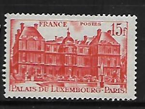 FRANCE, 592, MINT HINGED, PALACE DU LUXEMBOURG-PARIS