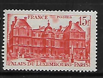 FRANCE, 592, MINT HINGED, PALACE DU LUXEMBOURG-PARIS