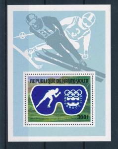 [55599] Burkina Faso Upper Volta 1975 Olympic games Innsbruck Skating MNH Sheet