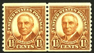 U.S. #686 MINT PAIR OG LH