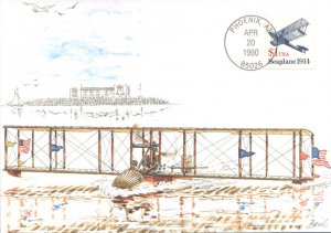 #2468 Seaplane 1914 Maxi FDC