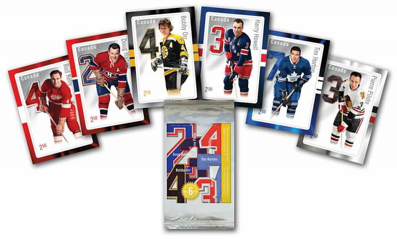 Canada 2788-2793 NHL Original Six souvenir sheet (set of 6) MNH 2014