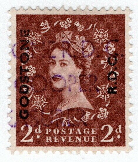 (I.B) Elizabeth II Commercial Overprint : Godstone Rural District Council