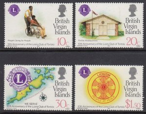 Virgin Islands 426-9 Lions Club mnh