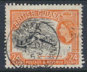 British Guiana SG 339 Used  Mining for Bauxite Sc# 261 see scan