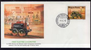 Hungary 2574 Train Fleetwood U/A FDC