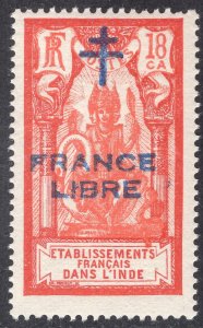 FRENCH INDIA SCOTT 162