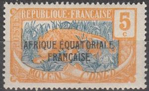 Middle Congo #26 F-VF Unused  (V4144)