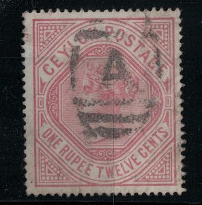 Ceylon 1879 SC 82 Used SCV $440.00