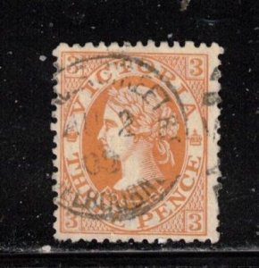 VICTORIA Scott # 222 Used  - Queen Victoria a