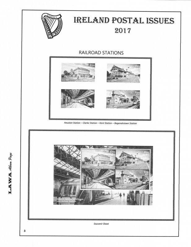 2017 Ireland Singles Supplement – LAWA Album Pages