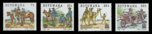 BOTSWANA #368-371 POLICE CENTENARY, MH