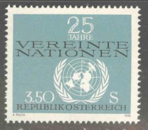 Austria Scott 884 MNH** 1970  stamp