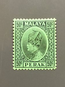 Malaya - Perak 80 F-VF MHR. See note. Scott $ 10.00