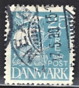 DENMARK #194 - USED  - 1927- DENM088