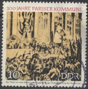 German Democratic Republic  SC# 1281  Used Paris Commune see details and scans 