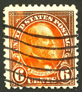 U.S. #558 USED