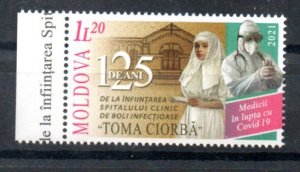 MOLDOVA - 2021 - MEDICAL - FIGHTING AGAINST CORONA 19 - COVID -