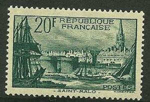 France # 347, Mint  Hinged 