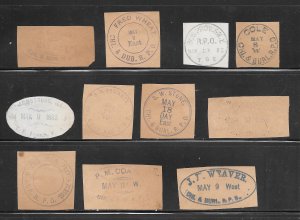 Page #693 of R.P.O POSTMARKS & CANCELS 1800s Collection / Lot