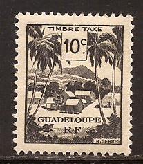 Guadeloupe  #  J - 38  Mint