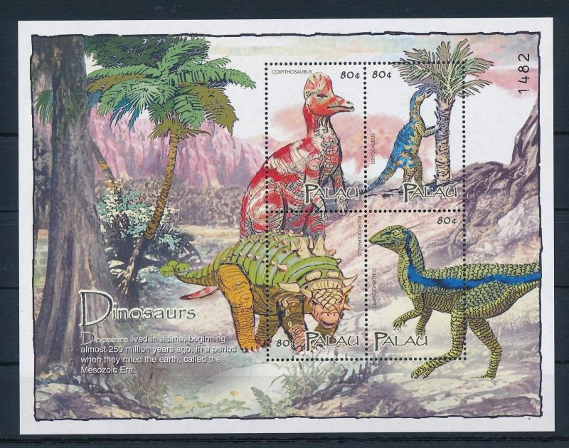 [35180] Palau 2004 Pre Historic Animals Dinosaurs MNH Sheet