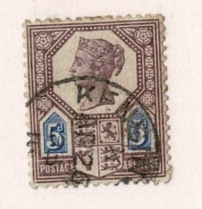 Great Britain #118 used 5d Victoria