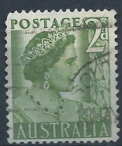 Australia 1951 - 2d Queen Elizabeth - SG237 used