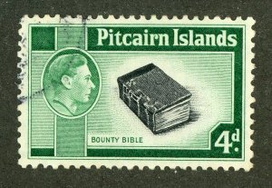 5967 BCX Pitcairn 1940 scott# 5A used (offers welcome)