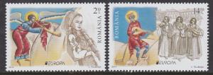 Romania 2014 Europa Scott (5545-46) MNH