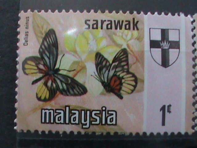 ​MALAYSIA-1971 -MILITARY- BUTTERFLY MINT 8STAMPS-#M29-VF WE SHIP TO WORLD WIDE