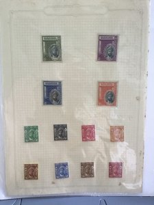 Zanzibar  mounted mint stamp page R29182