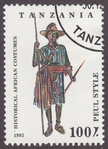 Tanzania 1197 Historical African Costumes 1993