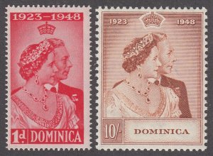 Dominica #114-115 Mint