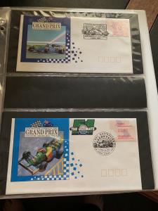 STAMP STATION PERTH: Australia FDC Collection Adelaide Formula 1 Australia Post