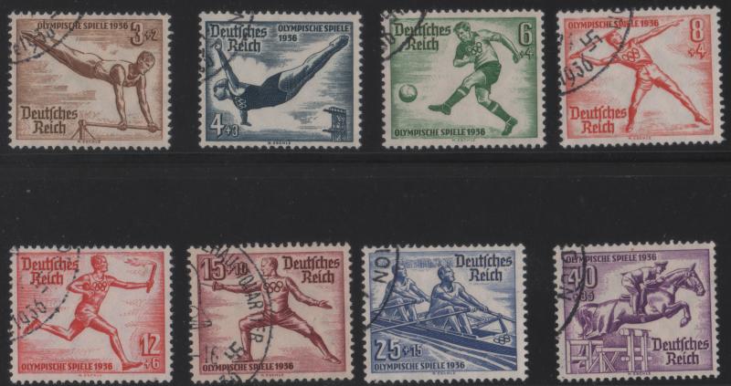 B82-B89 1936 Olympics