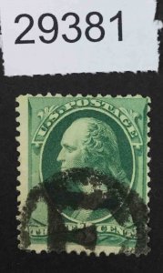 US STAMPS  #158 USED LOT #29381