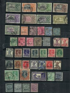 INDIA PRE-INDEPENDENCE MIXTURE x 43 LOT h B ALLDIFFERENT USED