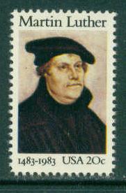 2065 20c Luther Fine MNH