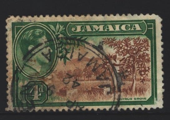 Jamaica Sc#122 Used