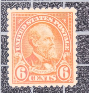 Scott 558 - 6 Cents Garfield - MNH - PSE Grade 85 - SCV - $80.00