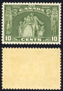 Canada SG333 1934 10c Loyalists Very Fine U/M (MNH) Unitrade Cat 80