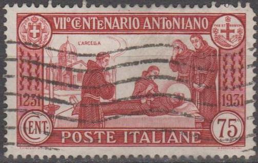 Italy #263 F-VF Used CV $16.00 (B12407)