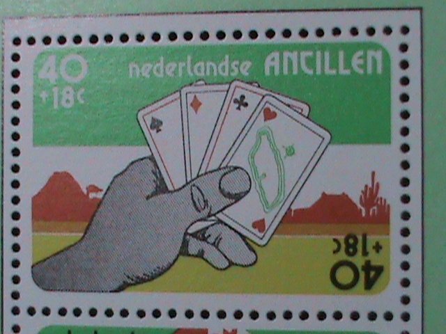 NEDERLAND-ANTILLES- 1977 SC#B146-AMPHILEX'77  STAMP SHOW MNH S/S SHEET-VF