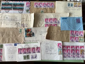 Burma postal covers  13 items   Ref A1843