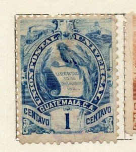 Guatemala 1886-94 Early Issue Fine Used 1c. NW-114065